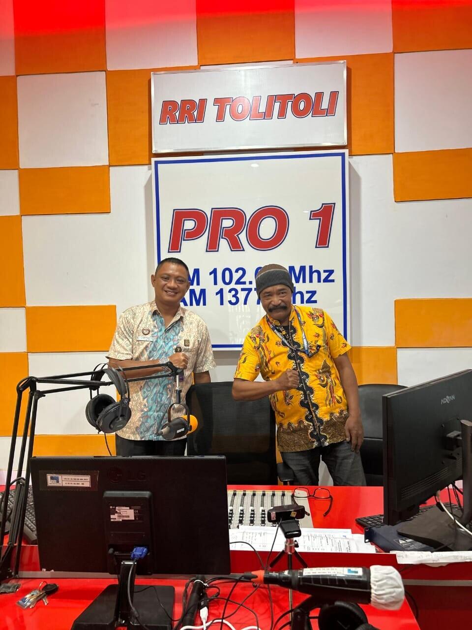 Pentingnya Investasi Pendidikan di Lapas Tolitoli, Kalapas Menjadi Narasumber di RRI