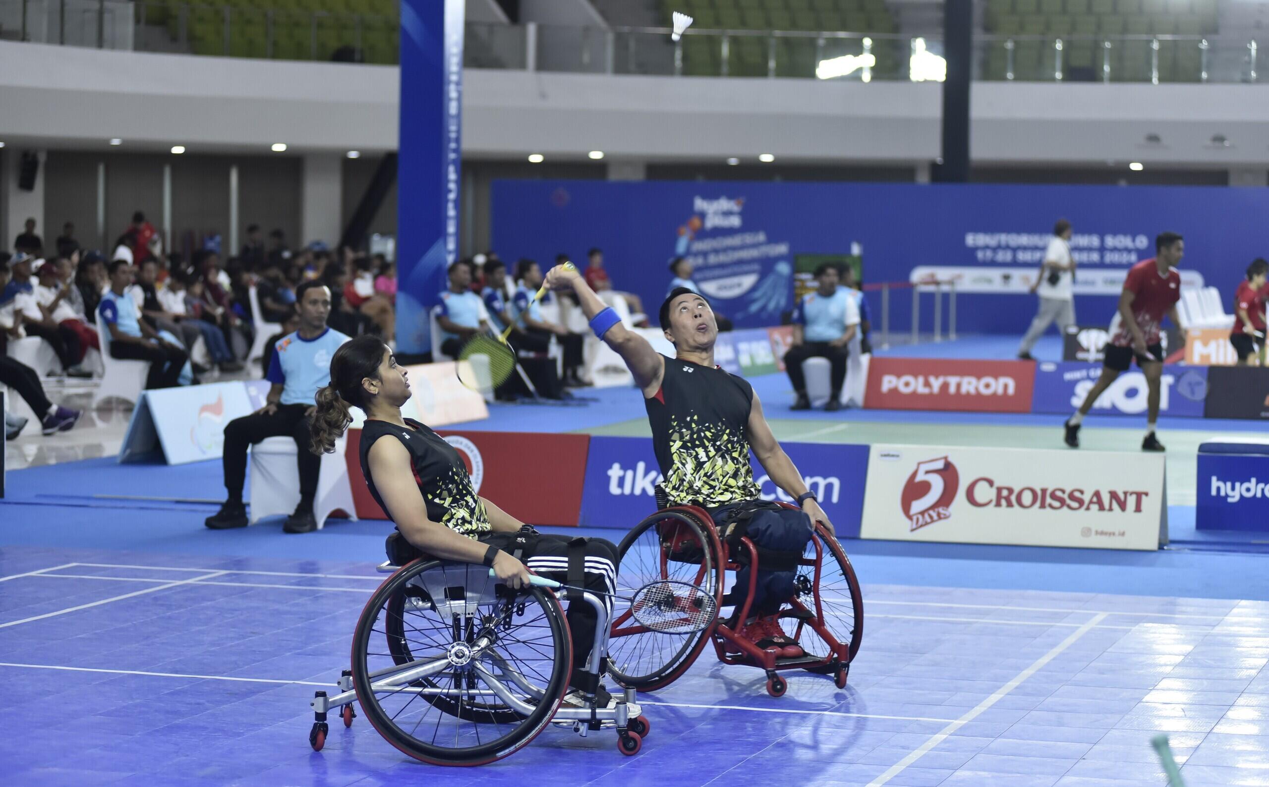 Indonesia Juara Umum HYDROPLUS Indonesia Para Badminton Internasional 2024