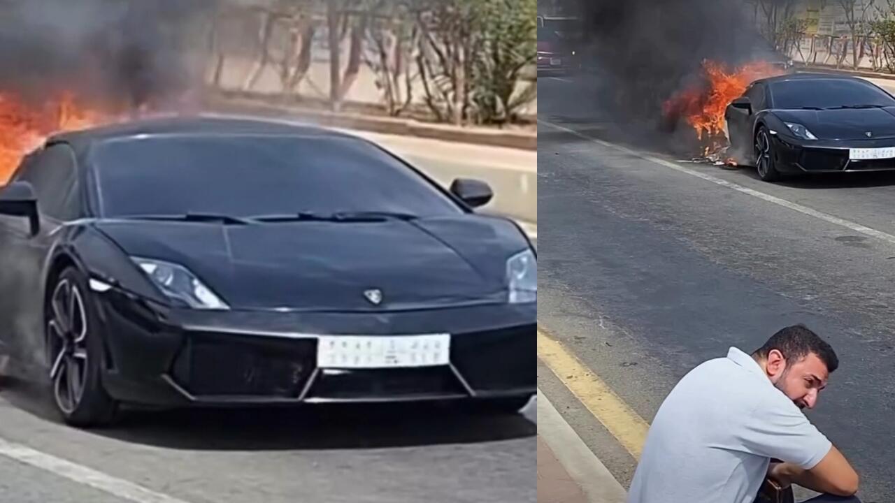Crying With You | Lamborghini Gallardo Tiba-Tiba Terbakar, Pemiliknya Langsung Nangis