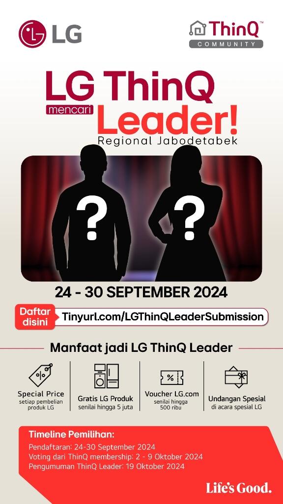 LG ThinQ Community Mencari Leader