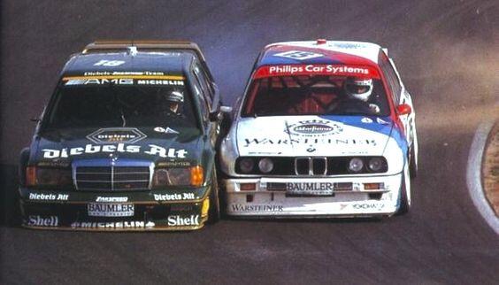 Era Keemasan DTM: Mercedes 190 Evo vs BMW M3 E30