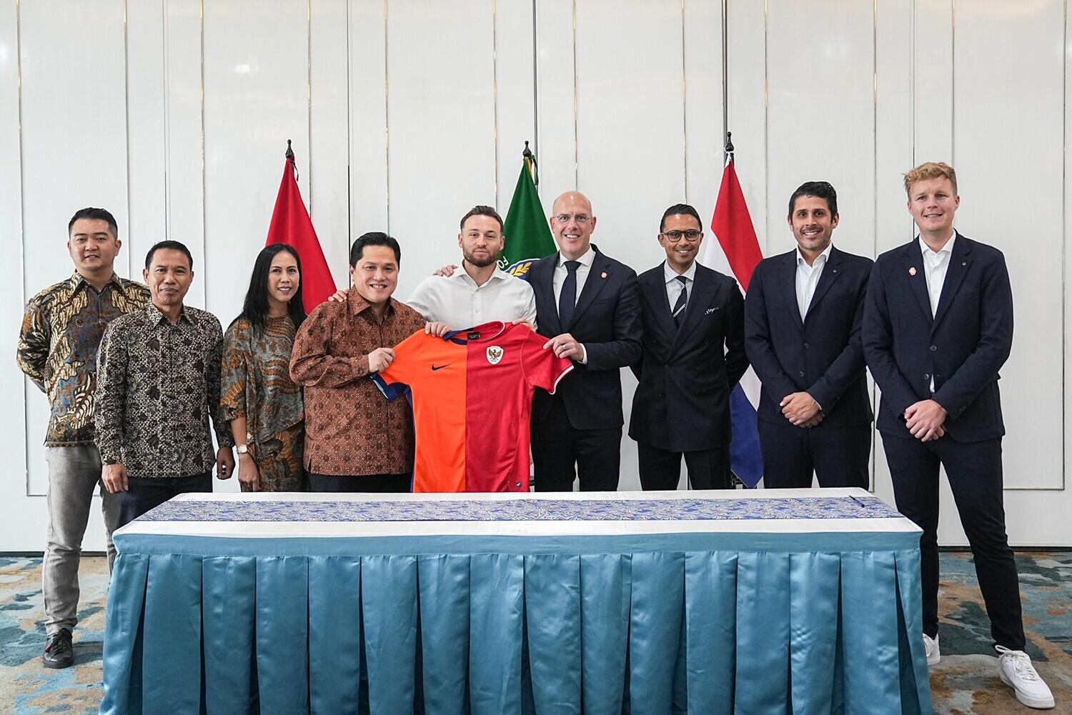 PSSI dan Federasi Sepak Bola Belanda Jalin Kerjasama