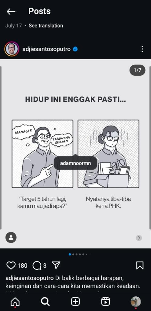 Menghadapi Ketidakpastian dalam Hidup