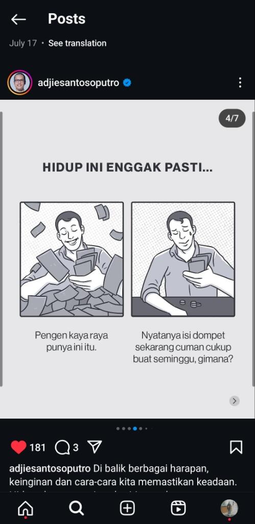 Menghadapi Ketidakpastian dalam Hidup