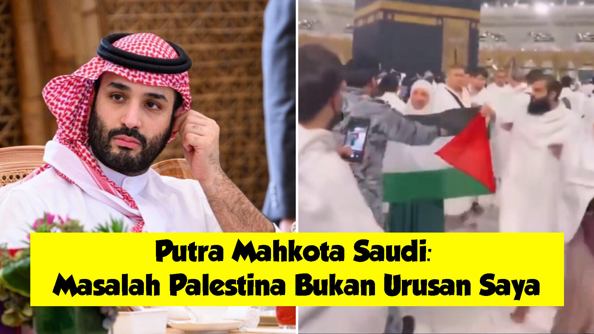 Putra Mahkota Saudi: Masalah Palestina Bukan Urusan Saya