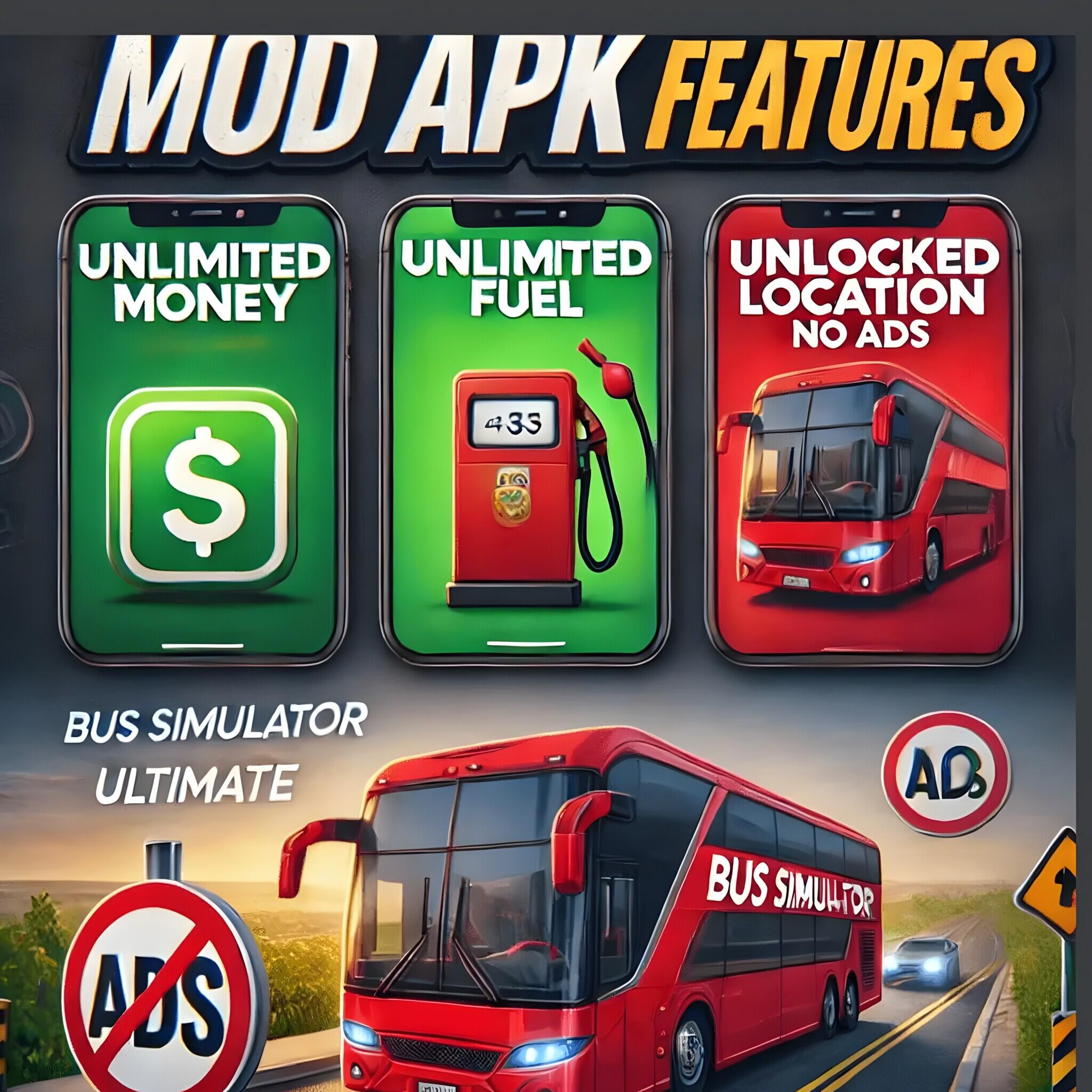 Unduh Bus Simulator Ultimate Mod APK V2.1.9 Unlimited Money Untuk Android