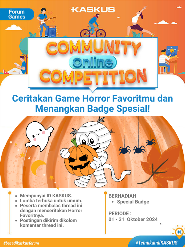 Ceritakan Game Horror Favoritmu dan Menangkan Badge Spesial!