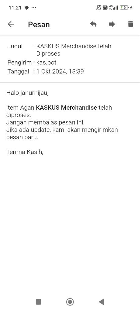 Merchandise Kaskus Hasil Tukar Point Misi Harian