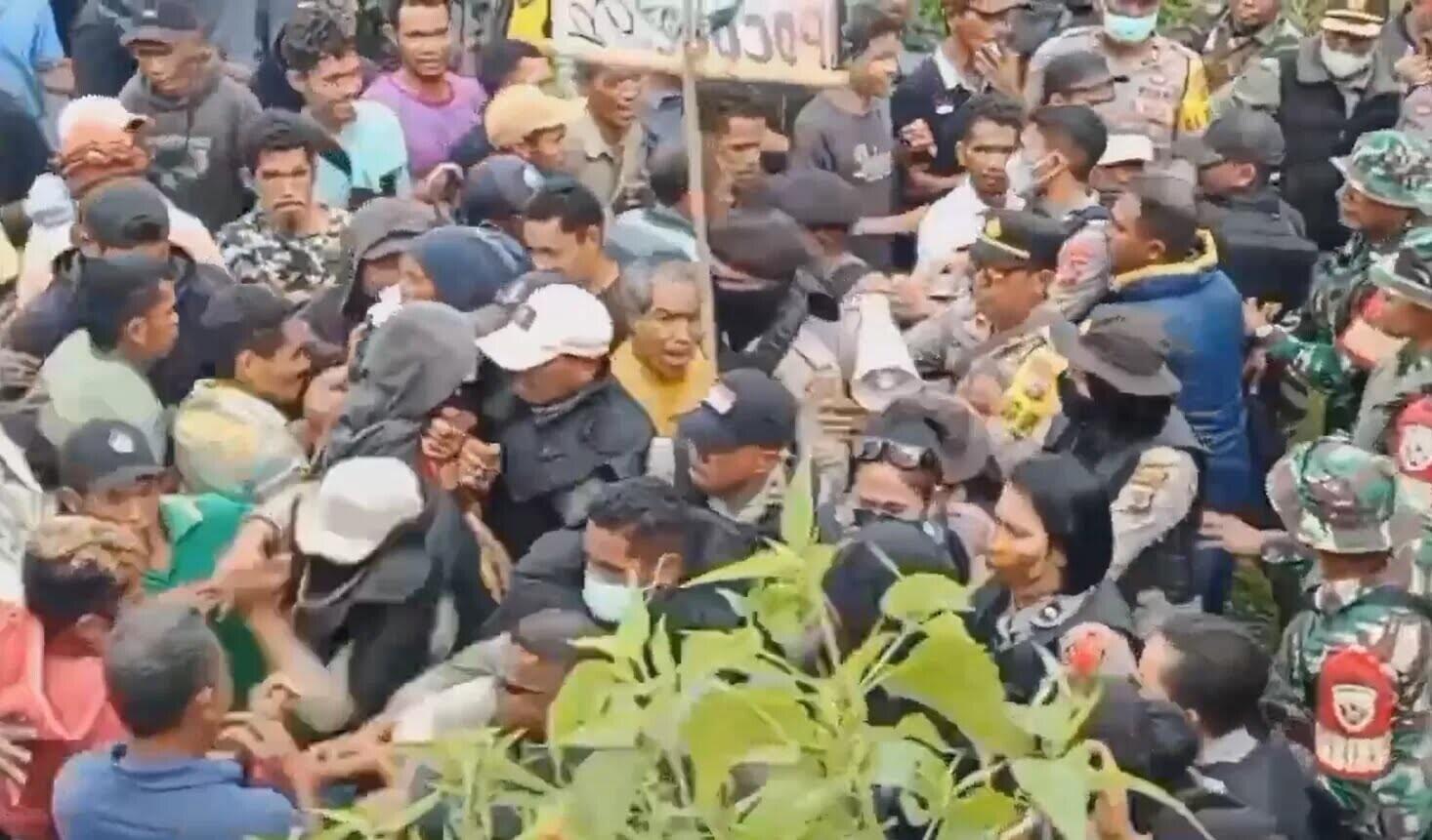 GMNI Kutuk Tindakan Represif Aparat Polres Manggarai Terhadap Masyarakat Poco Leok