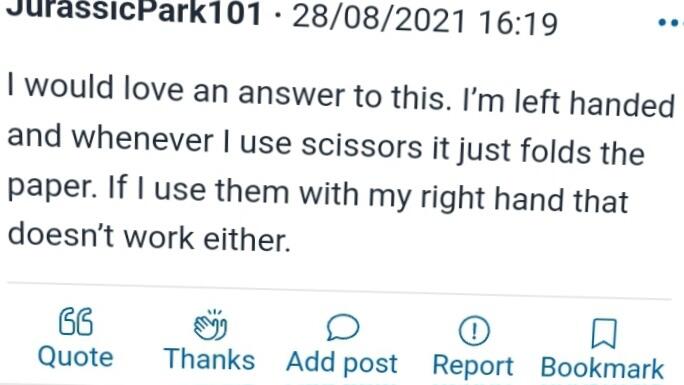 Terjawab, Kenapa Kita Sulit Menggunting Dengan Tangan Kiri