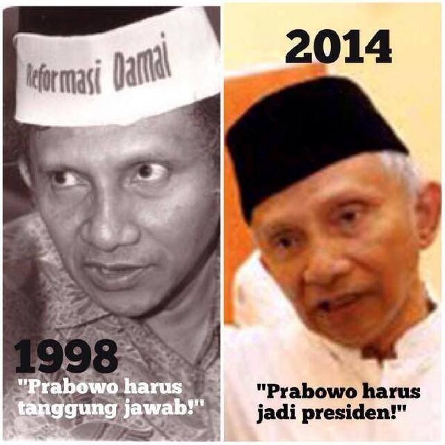 Amien Rais: Dilantik Dulu, Setelah Itu Kita Gerakan Rakyat Menjebol Si Fufufafa Itu