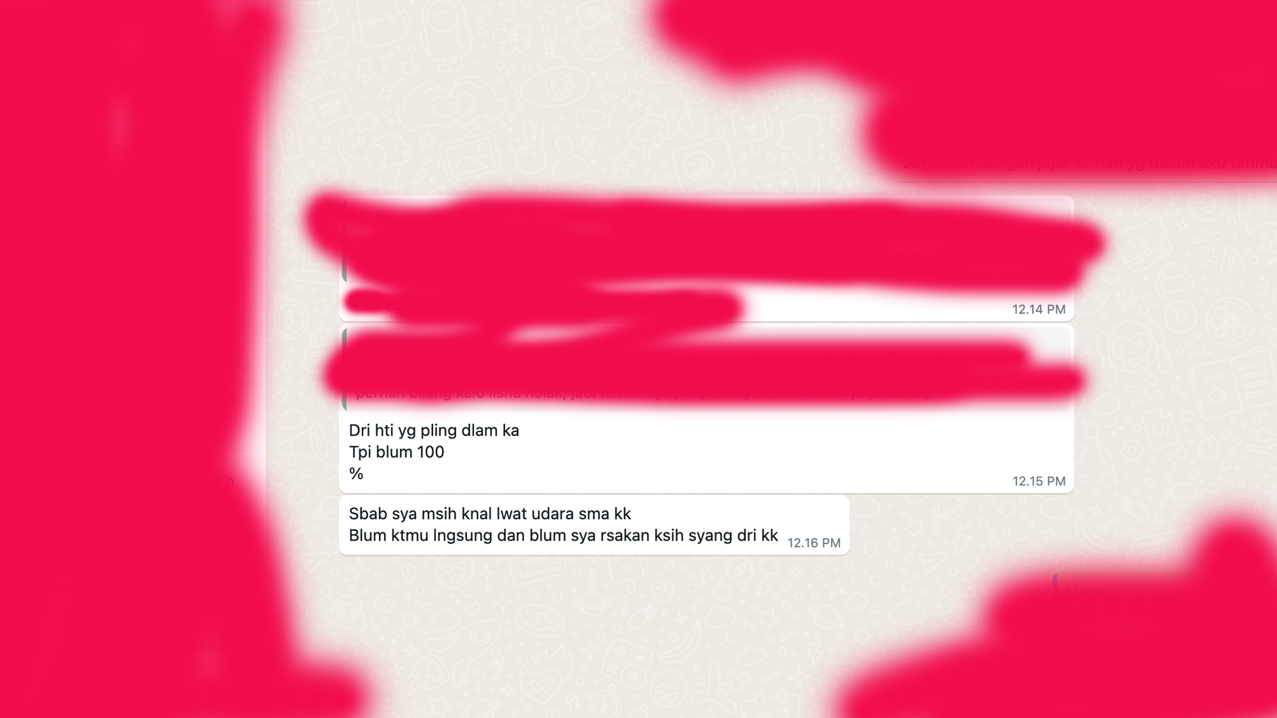 Sebenarnya dia sayang ga sama aku?