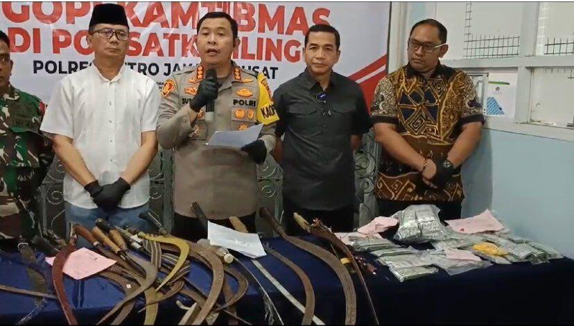 Polisi Disiram Air Keras, Lima Pelajar Jadi Tersangka
