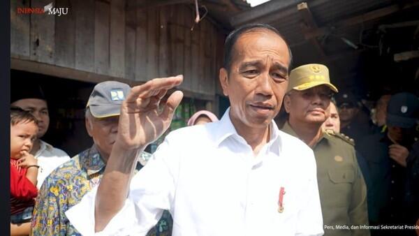 Bagikan Bantuan Beras 10 Kg, Jokowi: Bisa Rem Kenaikan Harga