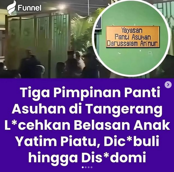 Cabuli 12 Bocah Laki-laki, Pengasuh Pemilik Panti Asuhan di Tangerang Jadi Tersangka