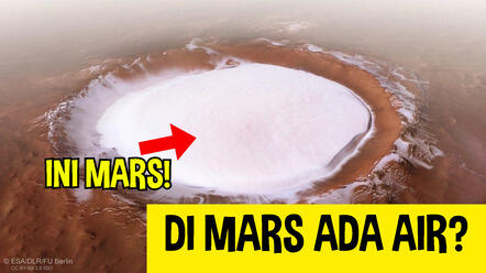 Ada Air Di Mars, Di Foto Oleh ESA Dan NASA 