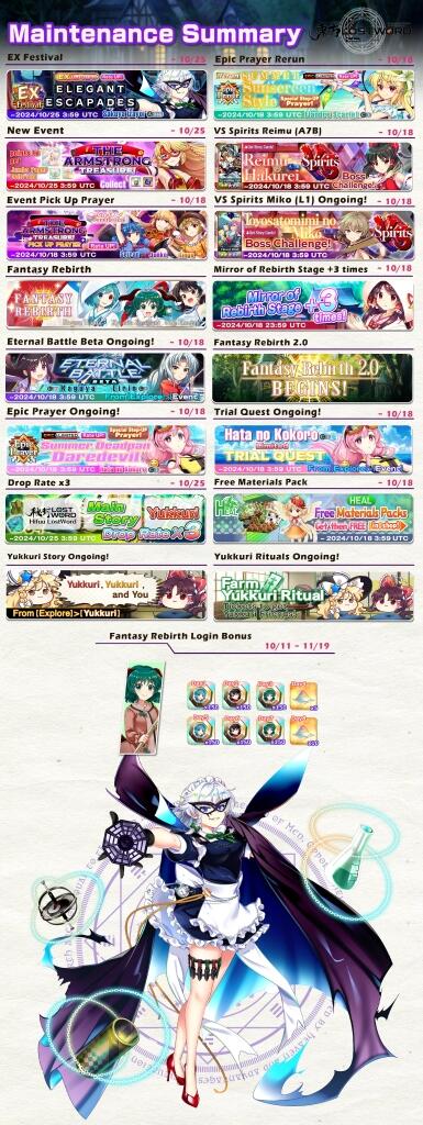 Update 11/10/2024
