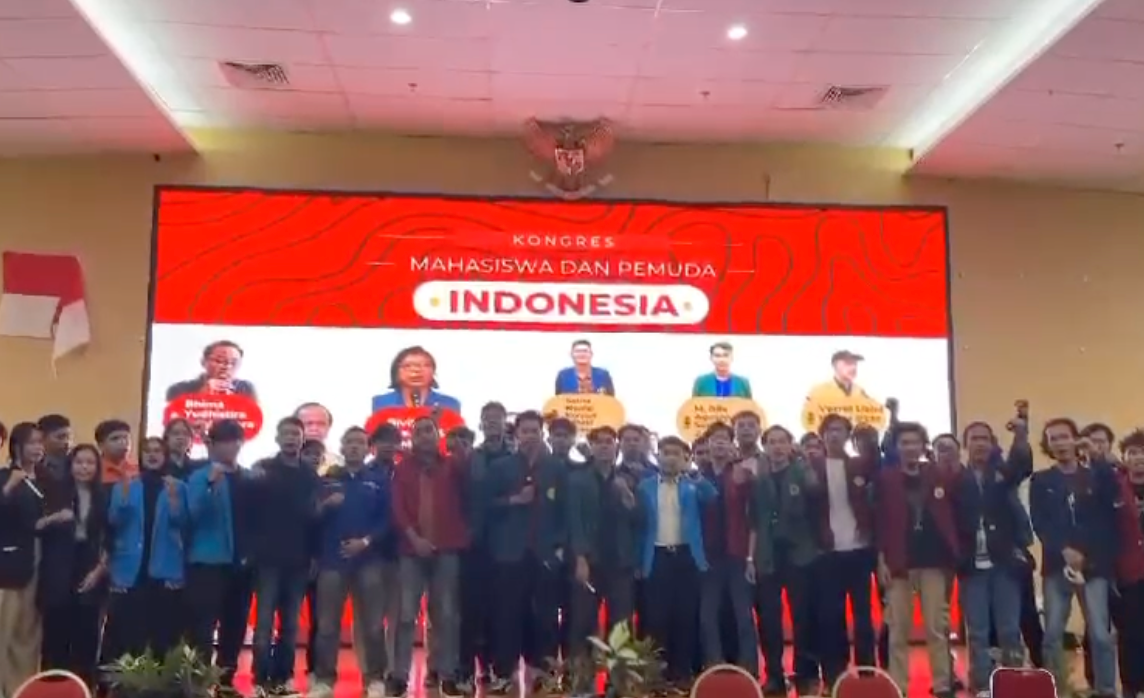 Usai Kongres, Mahasiswa Gelar Demo Tuntut Adili Jokowi