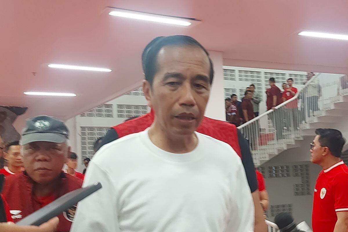 Presiden Jokowi Kecewa dengan Kepemimpinan Wasit di Pertandingan Indonesia vs Bahrain