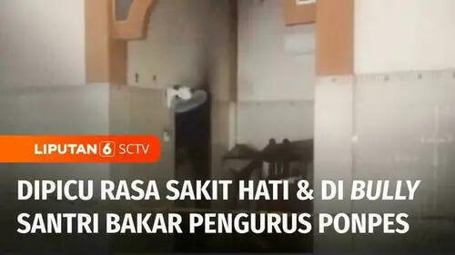 Santri Bakar Pengurus Pondok Pesantren di Langkat karena Sering Di-bully