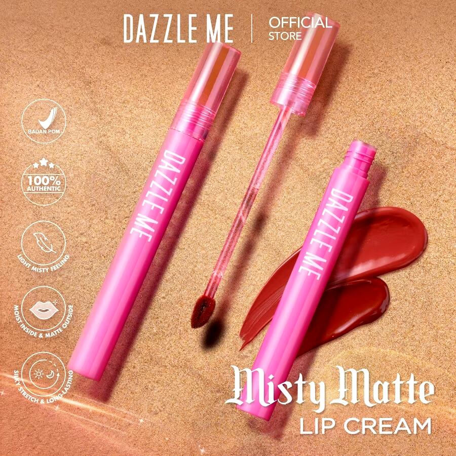 Si Mungil Yang Pigmented! Review Dazzle Me Misty Matte Lip Cream