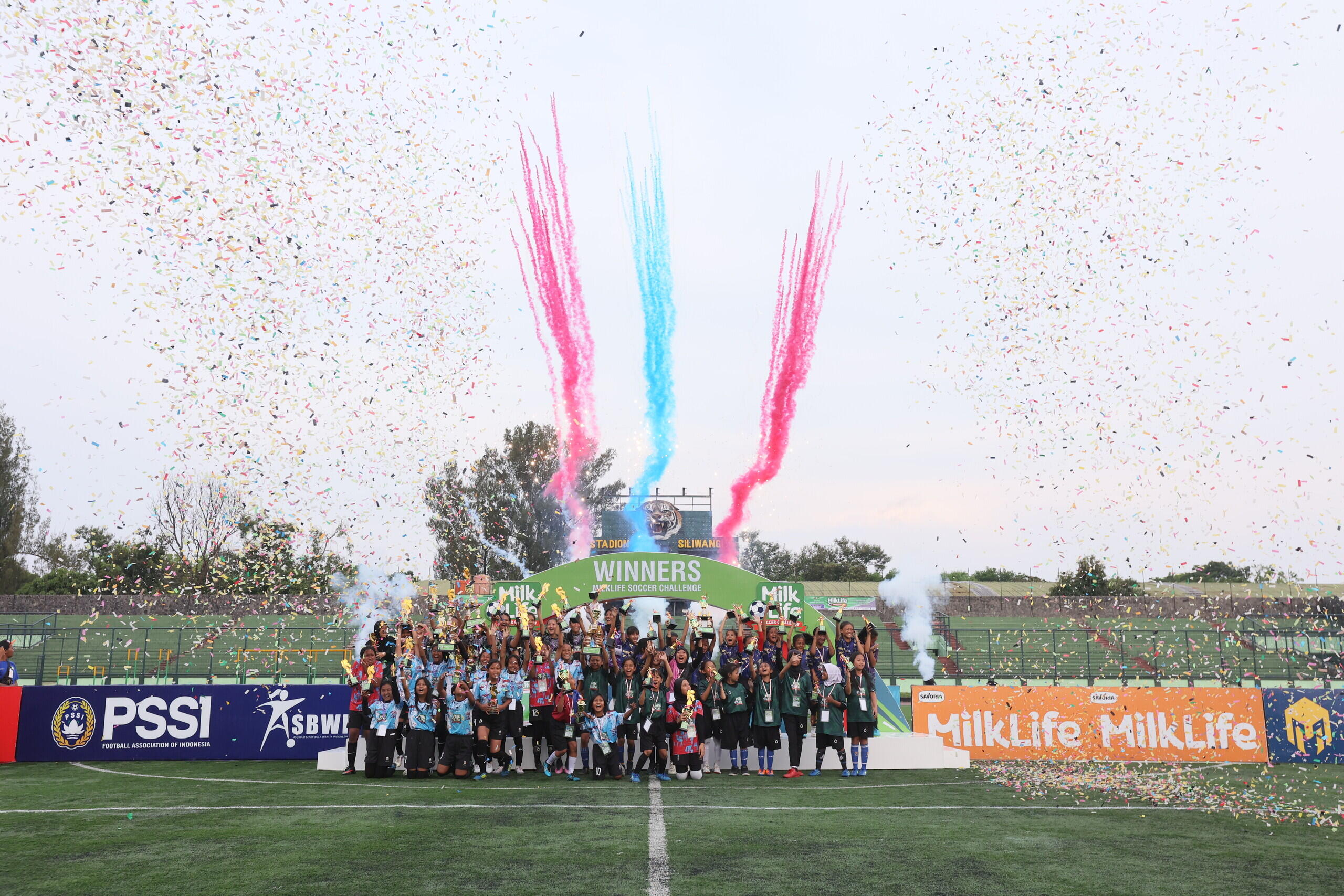 Debut Manis Terjadi di MilkLife Soccer Challenge-Bandung Series 2