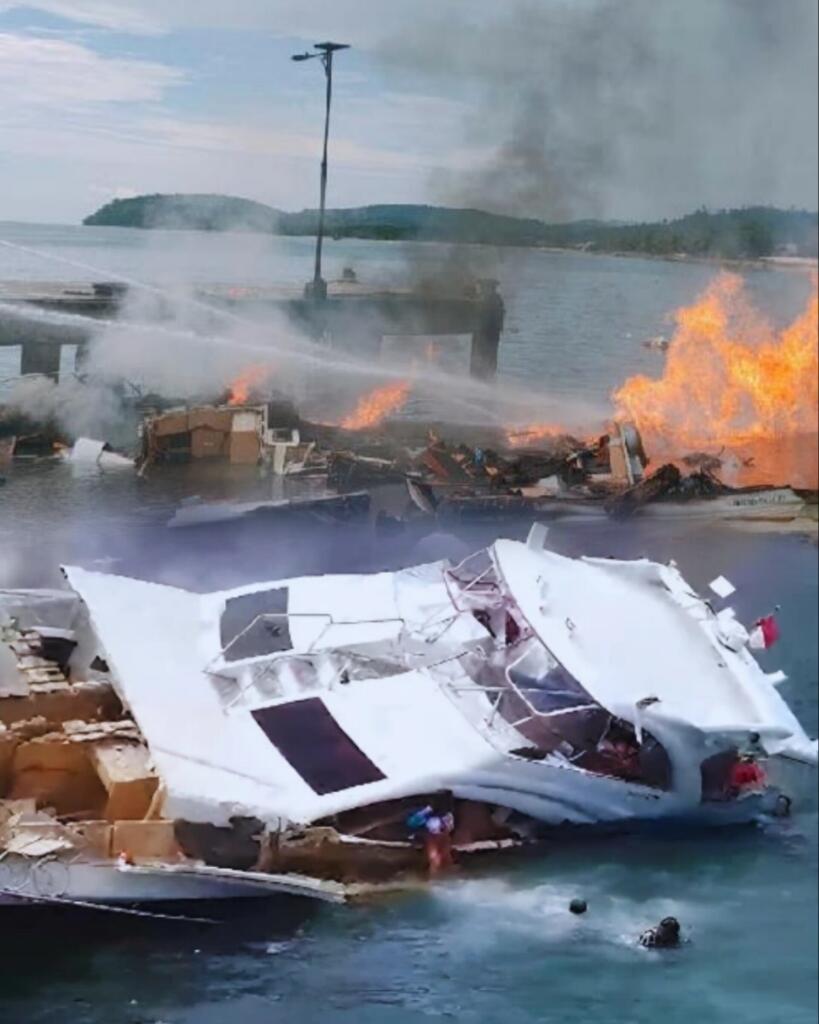 Speedboat Rombongan Cagub Maluku Utara Benny Laos Terbakar, 5 Orang Tewas