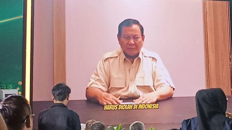Prabowo Bertekad Hilangkan Kemiskinan di Indonesia dengan Hilirisasi