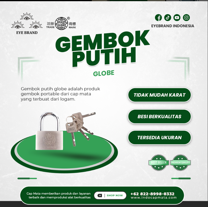 Rekomendasi Gembok Harga 100 Ribuan