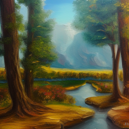 Home decoration selection painting skills