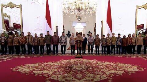 Daftar Lengkap Menteri Kabinet Prabowo-Gibran nih Gan, Ada Sri Mulyani dan Budi Arie