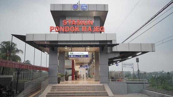 Stasiun Pondok Rajeg Beroperasi Kembali, Angkutan Kereta Bisa Naik Turun di Sini