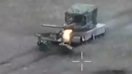 Ngilu saat Melihatnya, Pengemudi Tank Rusia Terbakar Setelah T-80BV Disengat Javelin