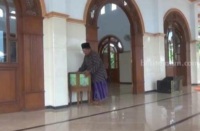 Kotak Amal Masjid di Jombang Tiga Kali Digasak Maling