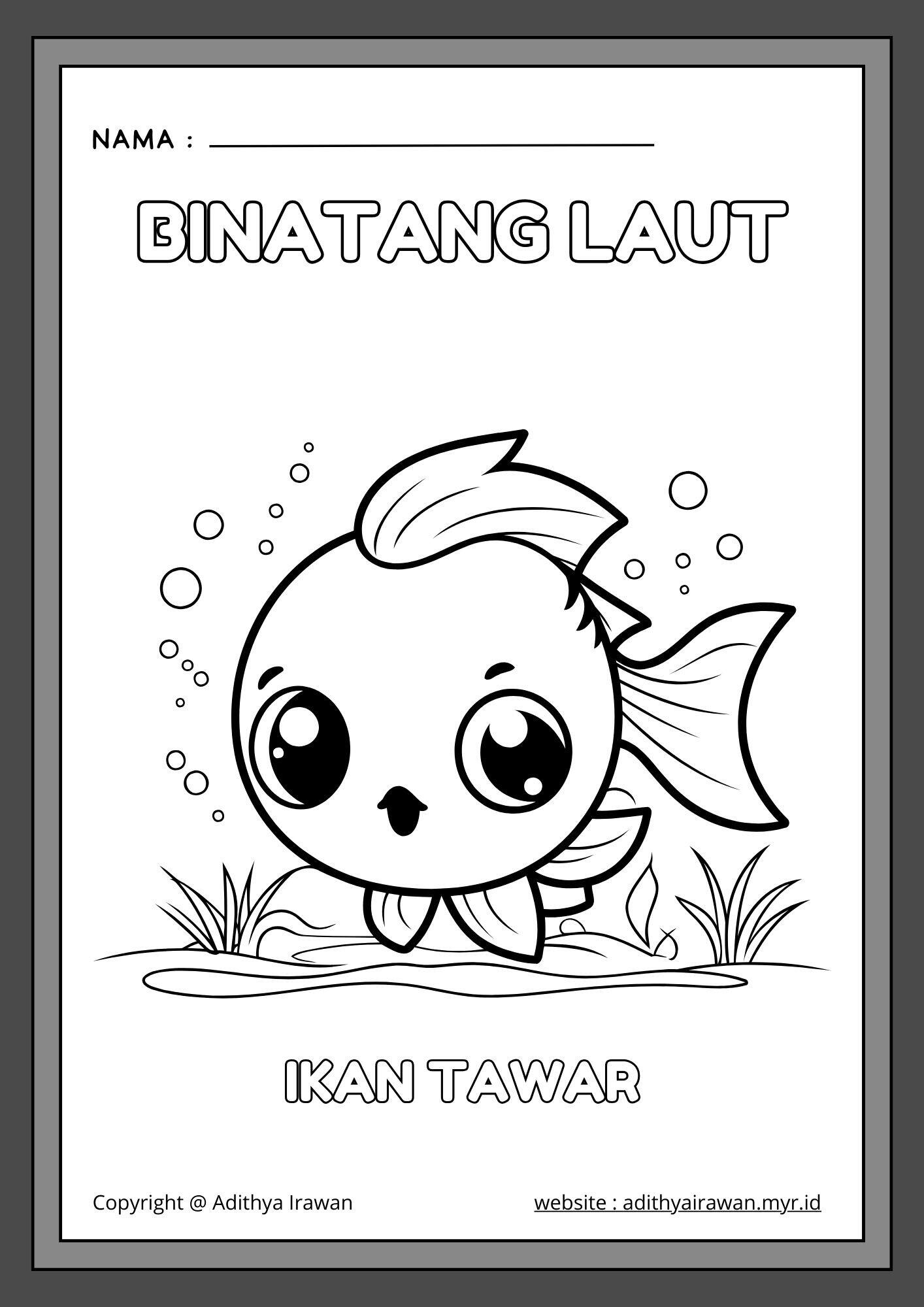 Berbagi Kumpulan Printable Worksheet Latihan Anak PAUD