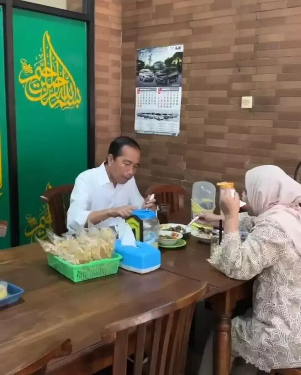Jokowi Bagikan Aktivitas Pertamanya, Setelah Pulang Kampung