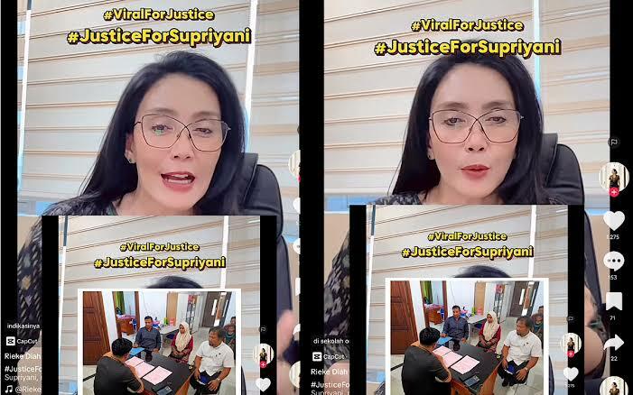 Heboh Kasus Guru Honorer Supriyani Konawe Selatan, Rieke Diah Pitaloka: Kawal Terus!