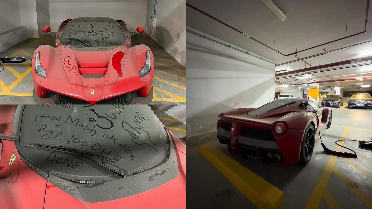 Harganya Lebih dari Rp 20 Miliar, LaFerrari Ini Cuma Jadi Penunggu Parkiran