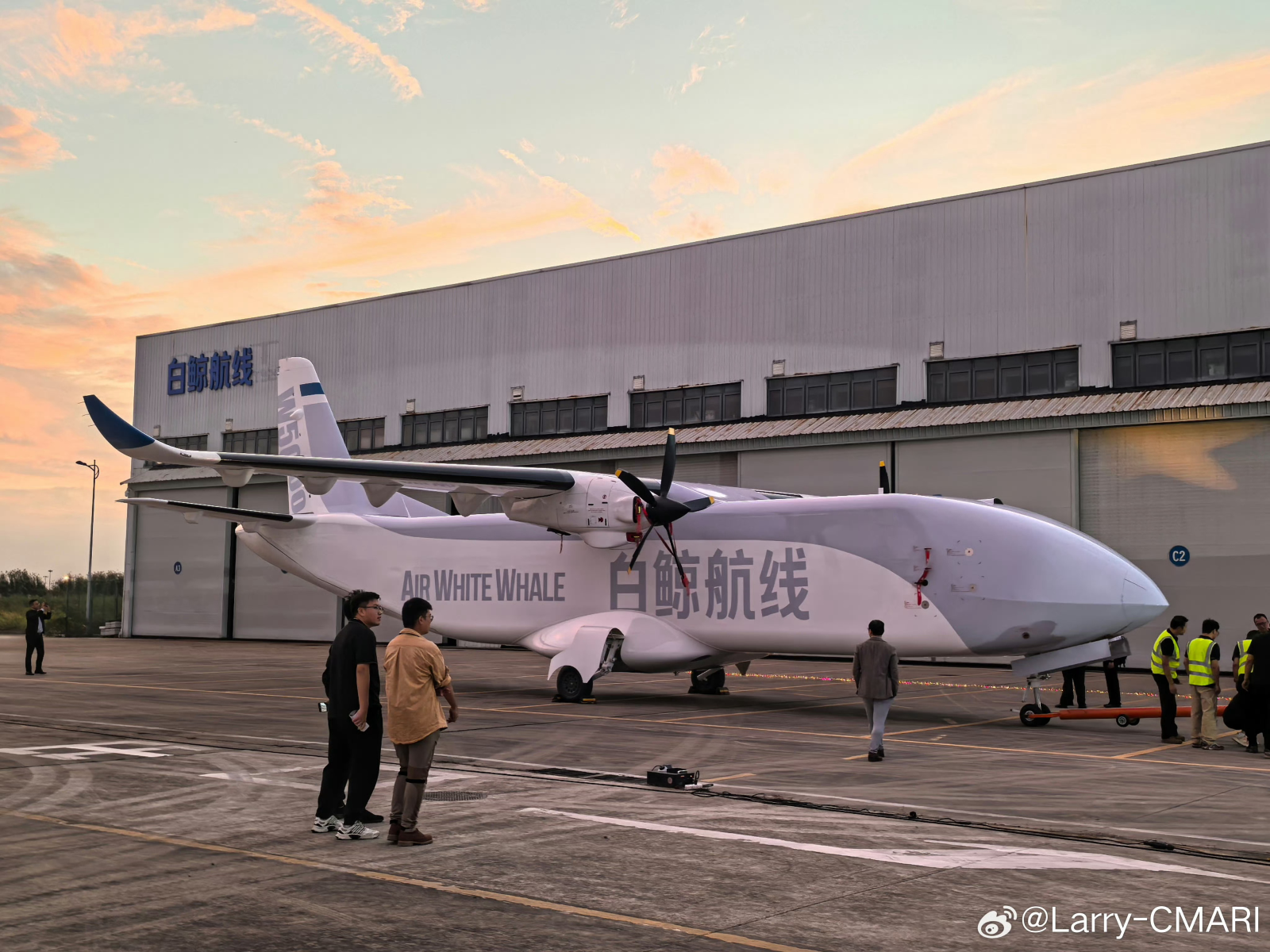 Air White Whale Luncurkan W5000, Drone Kargo Terbesar Dunia