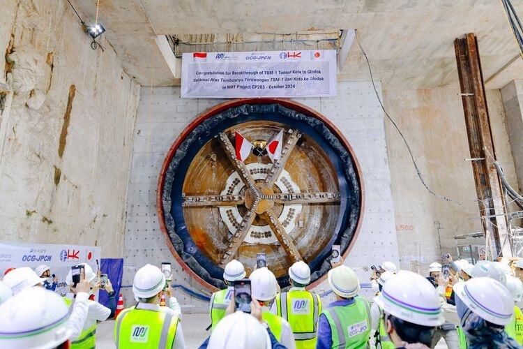 Akhirnya, Terowongan Penghubung Stasiun MRT Kota-Glodok Selesai