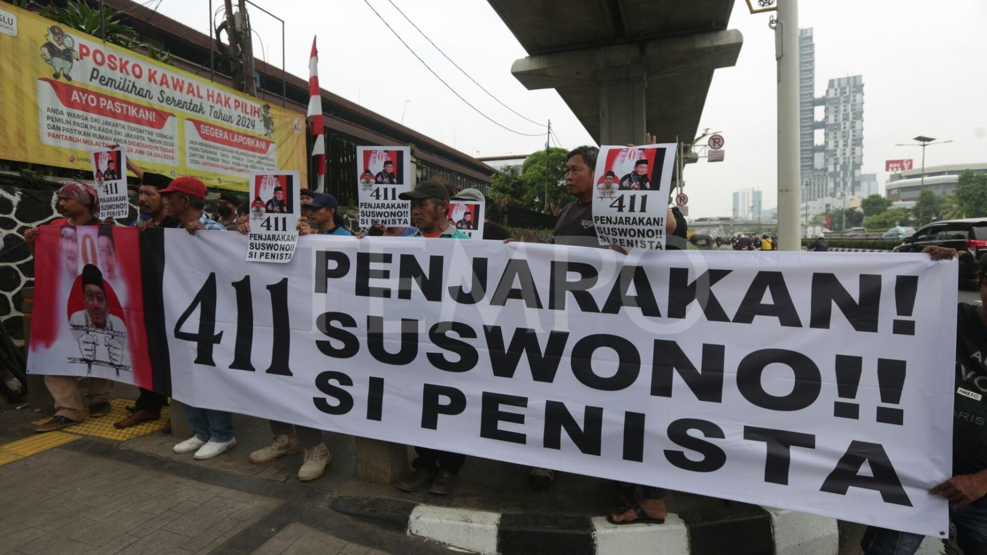 2 Aksi 411 Hari Ini, Tuntut Proses Hukum Suswono dan Fufufafa