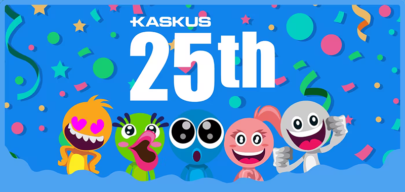 SELAMAT ULANG TAHUN KASKUS YANG KE-25!