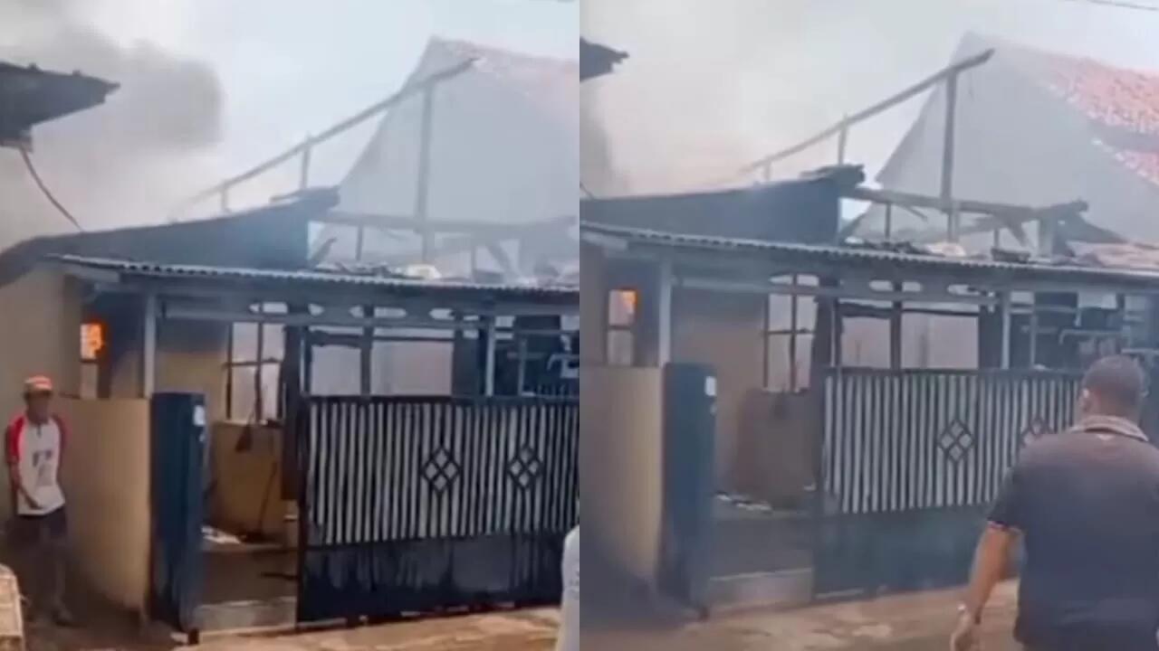 Sudah Punya Anak, Pemuda Nekat Bakar Rumah OrTu gegara Kesal Tak Dibelikan Motor