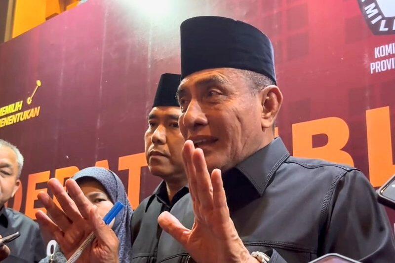 Terjadi Kericuhan Usai Debat, Edy Rahmayadi: Mari Kita Berdemokrasi yang Baik