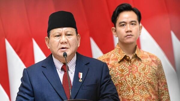 Prabowo Teken Keppres Penunjukan Gibran Jalankan Tugas Presiden