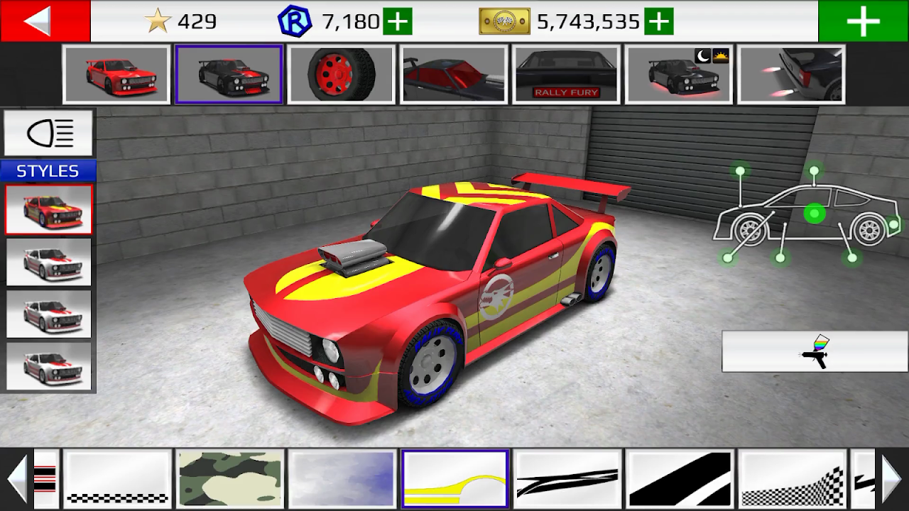 Rally Fury MOD APK Unlimited Money And Tokens Unduh Gratis Versi Terbaru