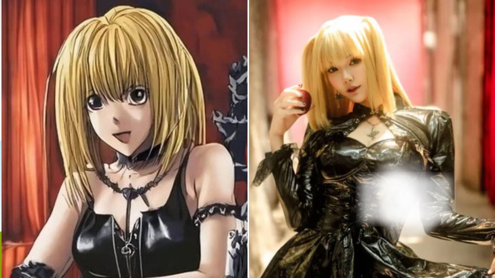 YingTze Cosplay Misa DEATH NOTE, Gaya Hitam Seksi yang Bikin Terpesona!