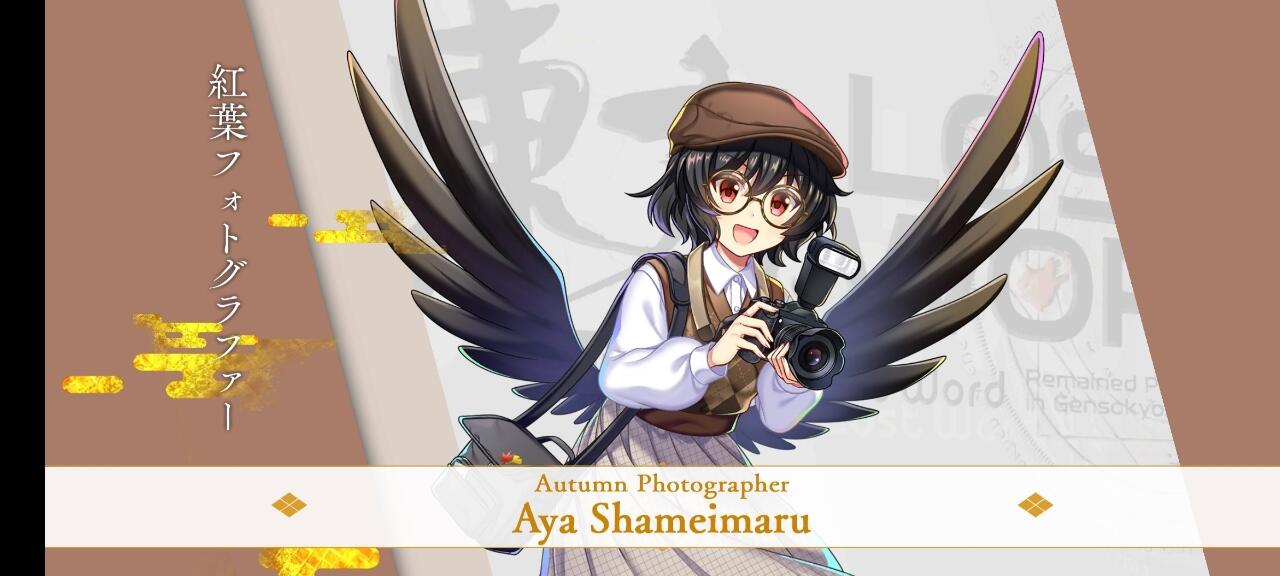 Aya Shameimaru C3<