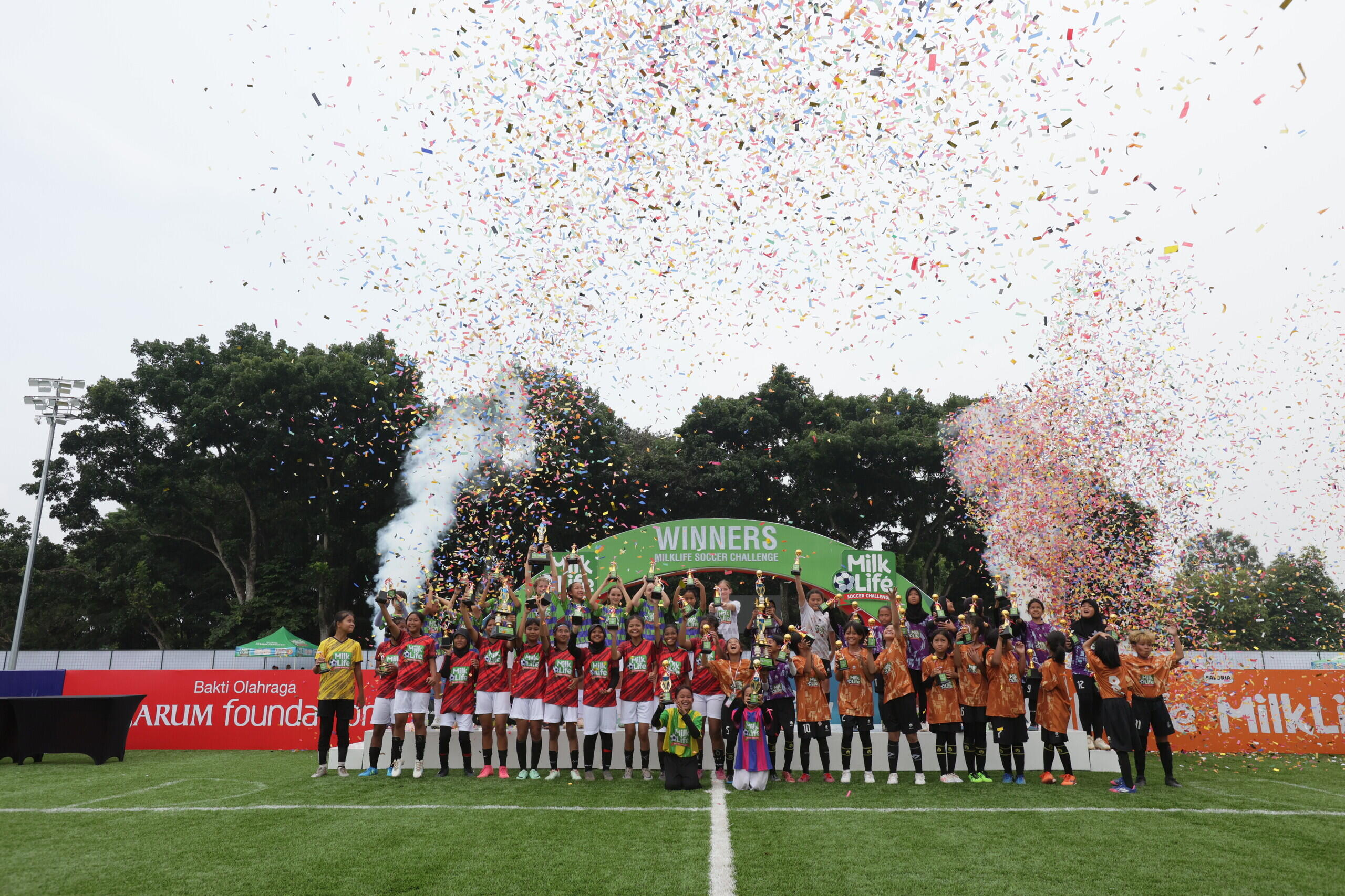 Peserta MilkLife Soccer Challenge Tangerang Seri 2 Melonjak 3X Lipat