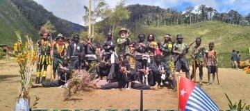 OPM Buka Perguruan Silat PSHT Lawan Indonesia, Pamer Kuda-Kuda di Bintang Kejora